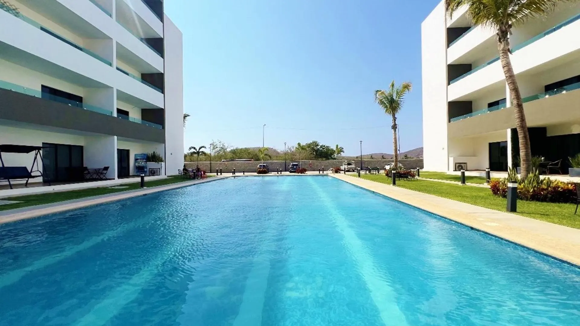 Marina Cerritos Azul Turquesa #3 - 4 Albercas - 1 Min Playas Apartment Mazatlan 0*,  Mexico